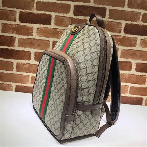 gucci backpack logo|authentic Gucci backpack.